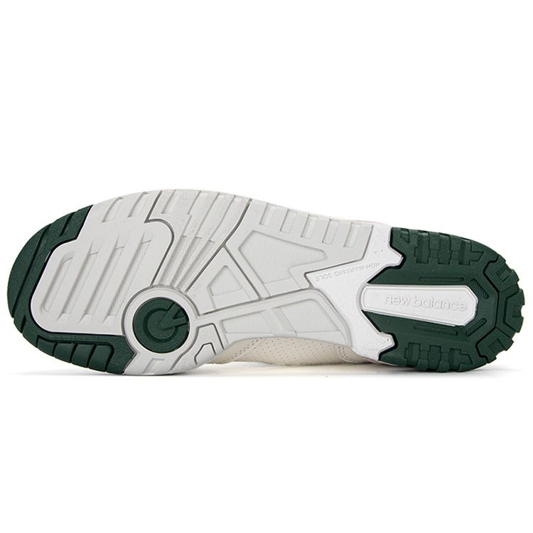 New Balance 550 Sea Salt Pine Green Unisex Sneakers Biały Czarny BB550VTC