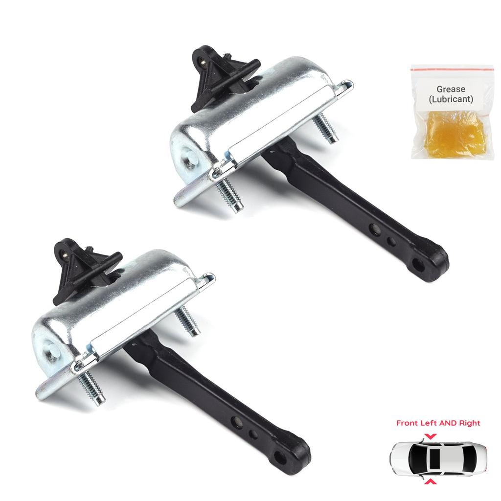 EDP737-1 2 Pieces Front Left AND Right Door Hinge Stop Check Strap Limiter for Ford Ranger ER ET EQ ES 1998-2012 2M34J23552BA