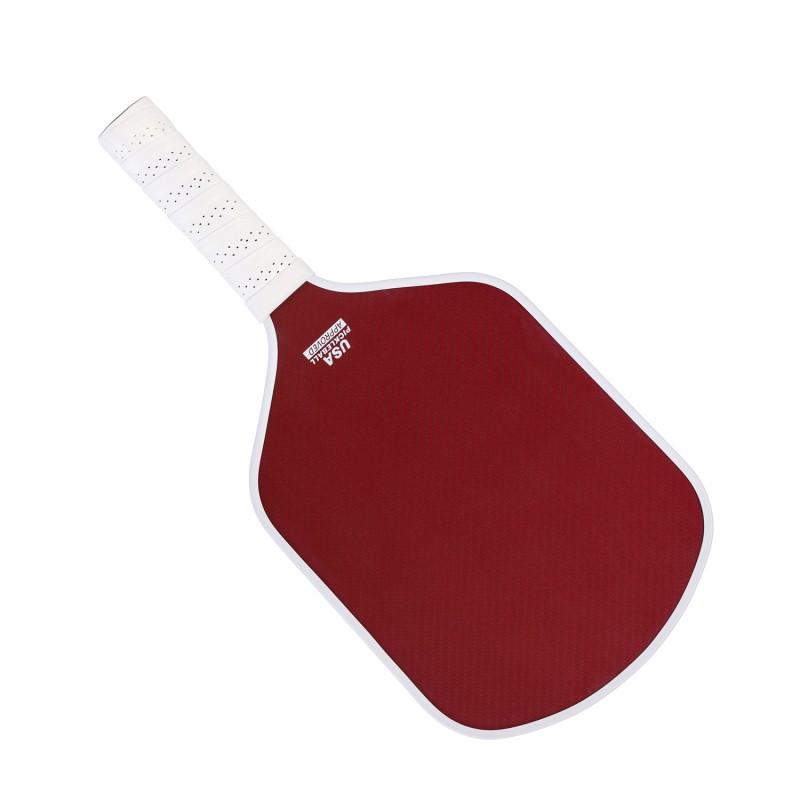 Professional Paddle Racket Pickleball Squash Heat-Pressed Kevlar Carbon Fiber Matte Textured Grip Tournament Grade