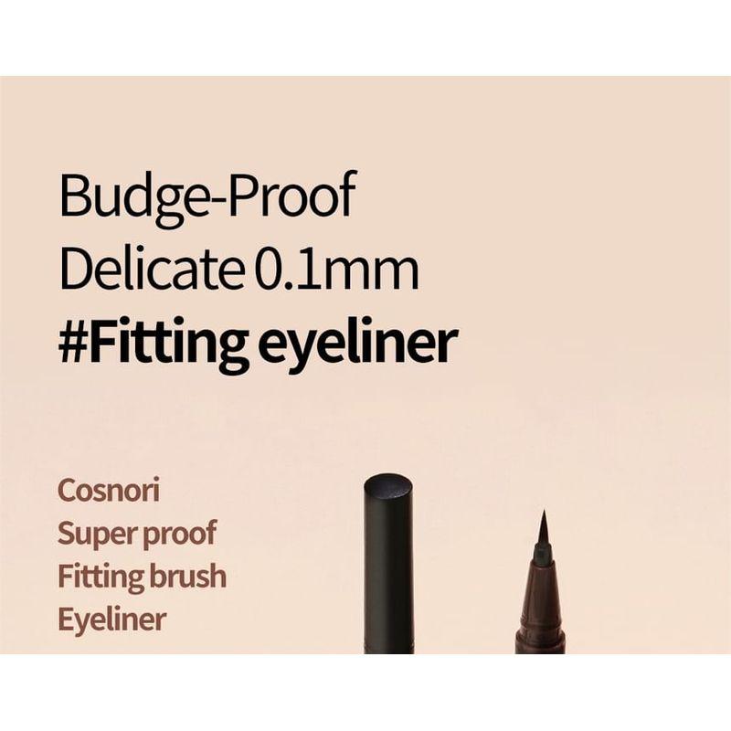 Cosnori Superproof Fitting Brush Eyeliner - 3 Colors