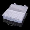 Transparent Storage Box with 32 Compartments, Small Independent Boxes for Storing Rhinestones and Diamond Painting Tools