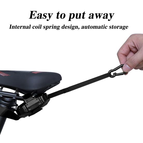 Utendørs terrengsykkel slepetau Heavy Duty uttrekkbar foreldre-barn Barn MTB landeveissykkel Trekkstropp bak sykkel Trekkenhet Sykkeltilbehør