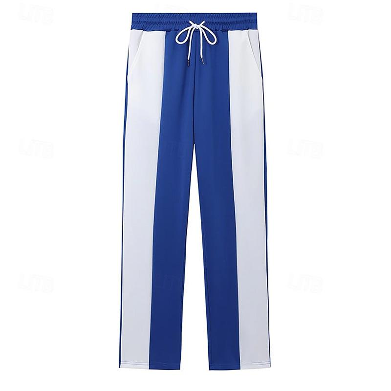 Men's Sweatpants New Men's Funky Duplex Clash Colour Casual Pants Large Size Pants