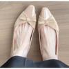 New Women's Winter Flats Solid Color Basic Simple Style Flat Shoes for Women Pointed Toe Black Flats for Women Dressy Comfort