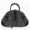 Dior Double saddle bag Handbag Trotter Navy blue canvas Women Used