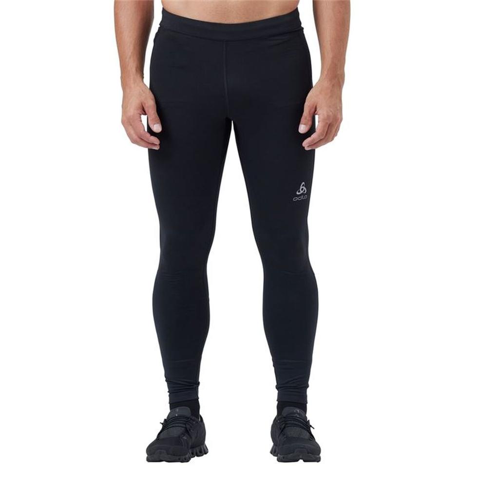 Sports Leggings for Men Odlo Essential Warm Black (S)