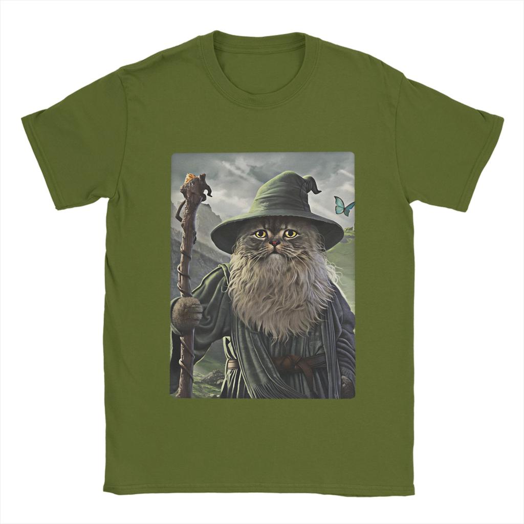 L-Lords Of The R-Rings Cotton T Shirt For Mens Beach  Vintage T-Shirts Breathable Harajuku Tees Oversized Custom DIY Tops