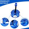 Dirt Bike Gas Cap,Motorcycle Gas Fuel Tank Cap with Breather Valve Universal CNC for SSR Apollo TAO TAO SDG YZ TTR 50cc - 150cc CRF XR RM KX KLX Dirt
