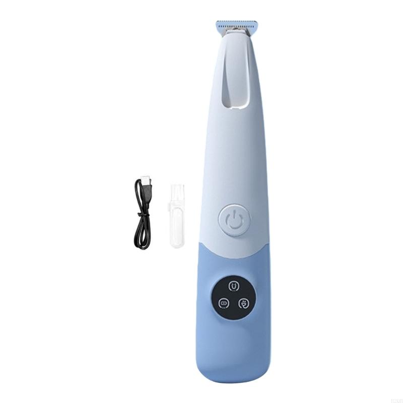 Ergonomic Pet Hair Trimmer Rechargeable Battery Quiet Operations For Dog Cats