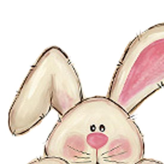 6 Sheets Easter Bunny Window Clings Reusable Static Window Decals for Spring Party Home Classroom Office Decoration