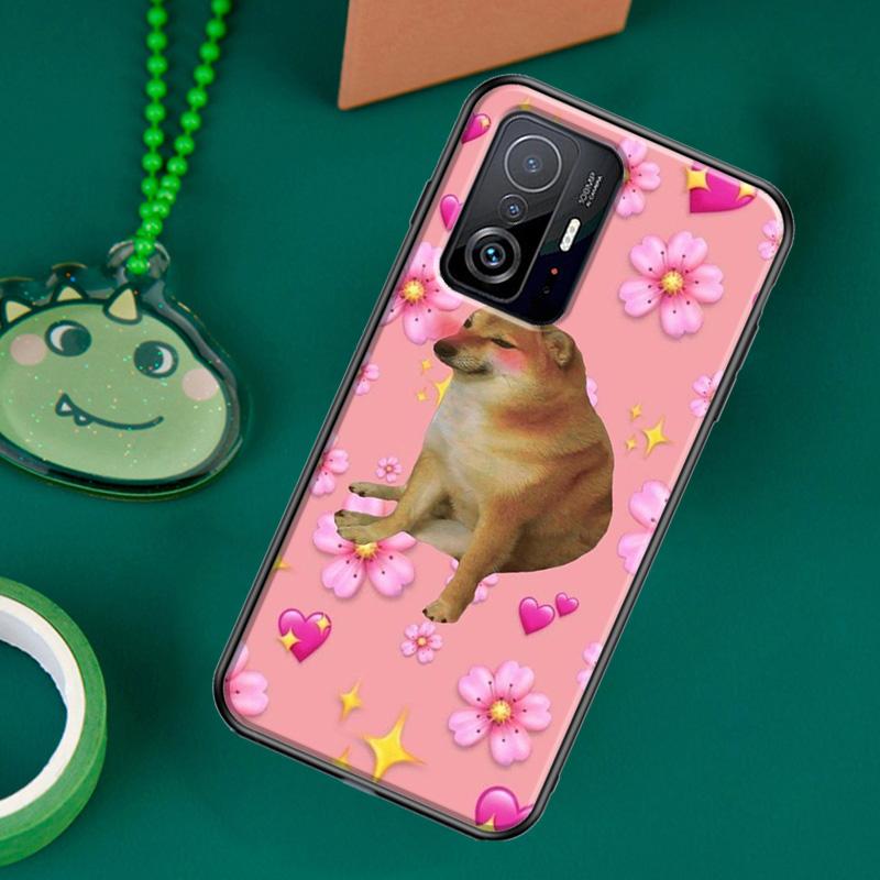 Doge Dog Cheems Meme Case For POCO F5 X5 X3 Pro X4 F4 GT F3 M5s C40 Cover For Xiaomi 13 12 Lite 11T 12T Pro 12X