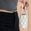 Woven Rope Drink Carrier, with Double Handle for Camping Outdoor Activities Accs