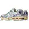 Asics Gel Kayano 14 Comfortable Low Top Casual Running Shoes Unisex Green Purple 1203A537-105