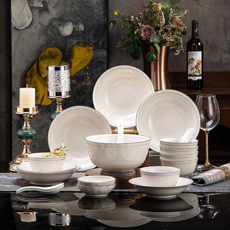 Imuzzi Warm Jade 22-Piece Ceramic Dinnerware Set