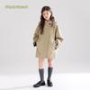 Mucmukn Kids' British Style Vintage Trench Coat Jacket