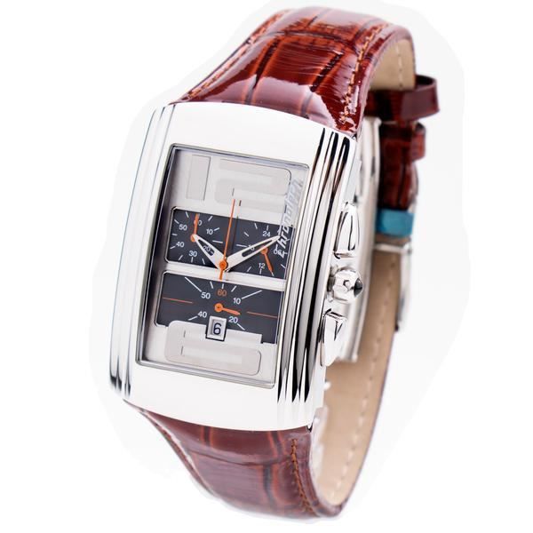 Montre Homme Chronotech CT7018M-03MT - Chronotech - Quartz - Cuir - Marron