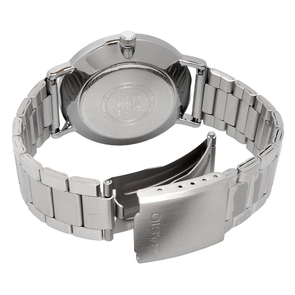 CASIO Standard Quartz Men’s Watch White Dial Metal Band MTP-VT04D-7E (Parallel Import)