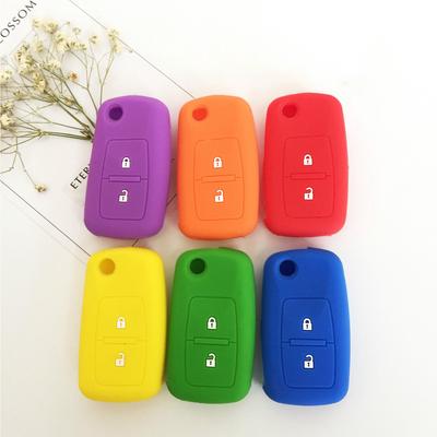 2 Buttons Silicone Car Key Case For VW MK4 Seat Altea Alhambra Ibiza Polo Passat For Volkswagen MK4 Golf Passat Polo Jetta