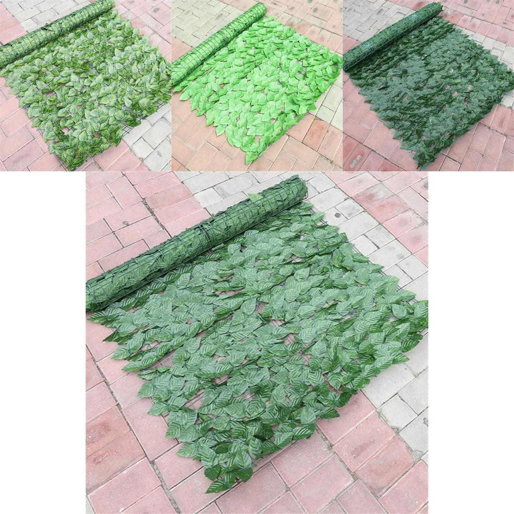 Luxurious Artificial Leaf Garden Fence Screening Roll For Ultimate Privacy And Beauty