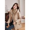 Fengxun Women's Winter Hooded Down Jacket FXJH3851
