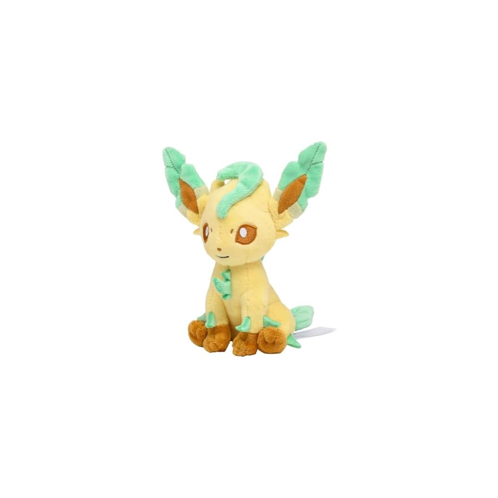 Pokmon Center Original Pokmon Fit Leafeon Plush Toy 15x11.5x15.5 cm