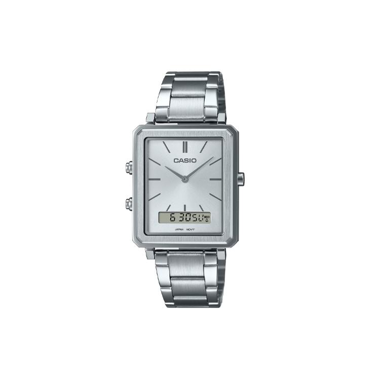 CASIO Unisex Standard Series 30mm Gray Watch MTP-B205D-7EDF MTP-B205D-7EDF Gray Dial