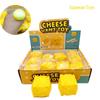 Stress Relief Toy - Simulated Square Cheese With Elasticity - Cheese For Stress Relief, Learning, Work And Venting - Gift Idea