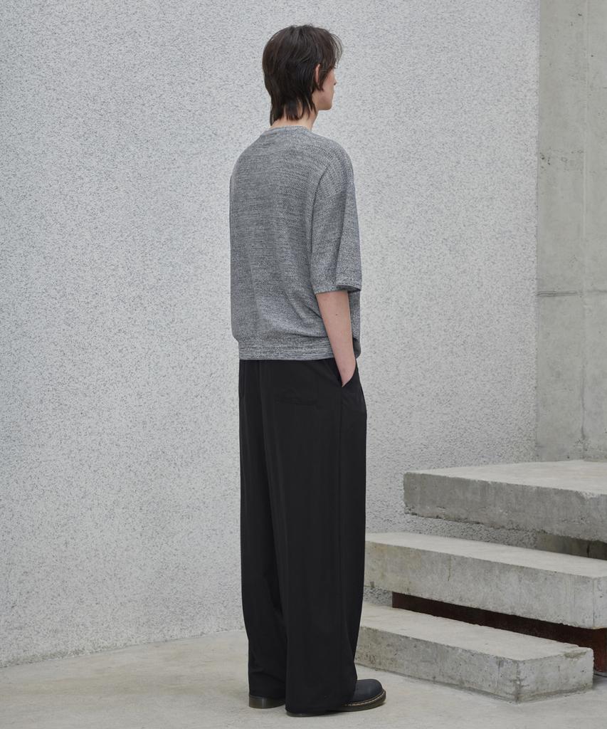 GLW Two-Tone Mixed Half Knit Gray