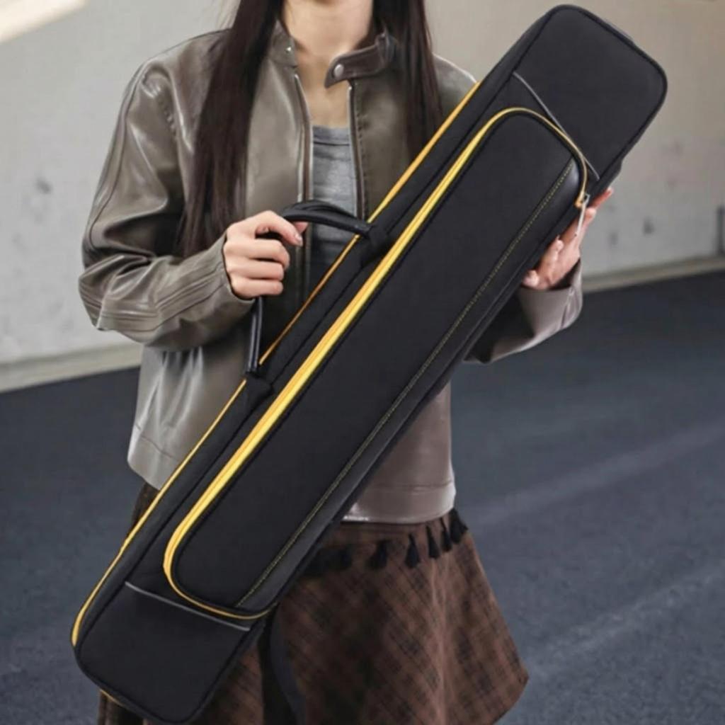 Weiche Billard Queue Tasche Schutzhülle mit Zubehörtasche
