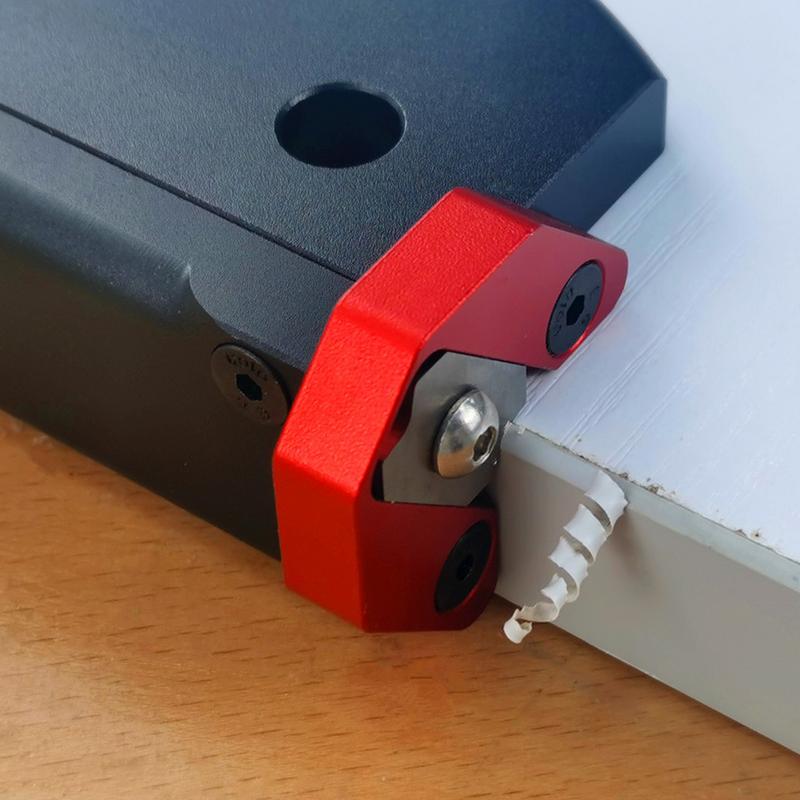 Edge Banding Trimmer Chamfer Burr Scraper For Woodworking Sturdy Wood Crafts Furniture Edge Trimming Tools Aluminum Alloy
