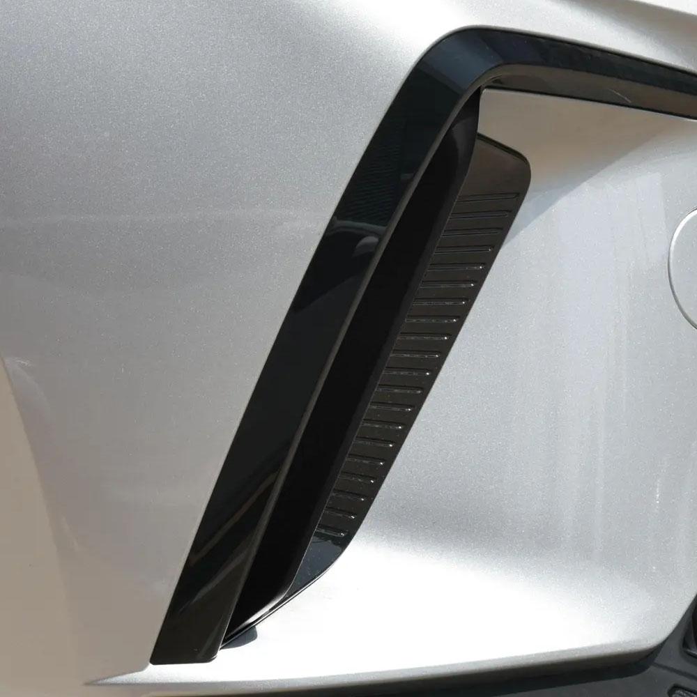 Car Front Fog Light Cover for MG 4 MG4 EV Mulan 2025 2025 Fog Lamp Cover Strip Decoration Sticker 2Pcs Styling Accessories