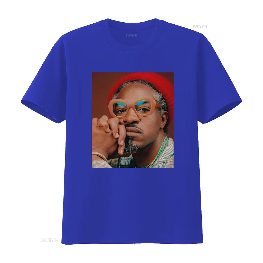 Vintage Streetwear Hip Hop Rapper Realistic Portrait Print Casual T Shirt vintage Washed Slightly graphic fashion Stretched