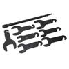 Pneumatic Fan Clutch Wrench Kit 43300 Steel Portable Clutch Wrench Set for General Motors