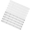 10pcs Draw Rail Plastic Drawer Slides 180/235/298mm Draw Runners Replacement Wardrobe Guide Rail Furniture Hardware