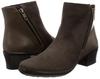 TOP DRY (Asahi Top Dry) Women's Rain Boots, Waterproof, Gore-Tex, Side Zipper, Gray, Size 24.5 cm, 3E, TDY-3969