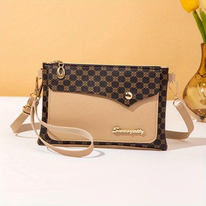 Women's Leather Fashion Shoulder Crossbody Bag Coin Purse Multi-function Handbag