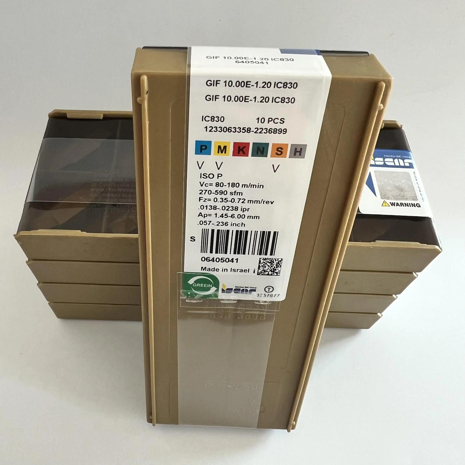 

GIF10.00E-1.20IC830 / Carbide blade 10 Pcs