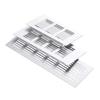 15cm-60cm Stop Aluminium Kratka Wentylacyjna Perforowana Płyta Siatka Kratka Wentylacyjna Do Szafy Szafki na Buty Dekoracyjna Pokrywa