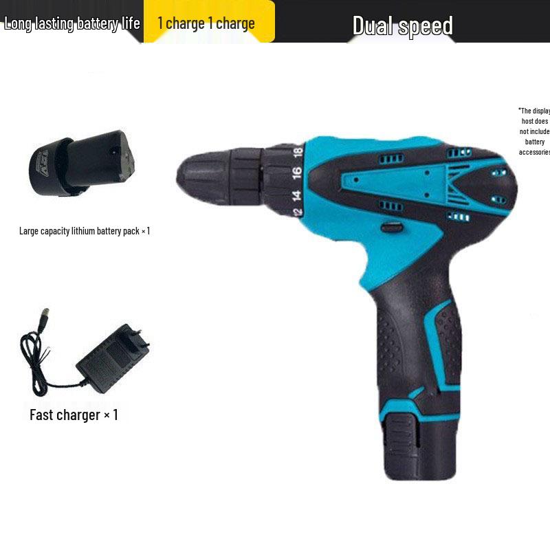 12V High-Power Cordless Dual-Use Lithium Drill & Electric Screwdriver
