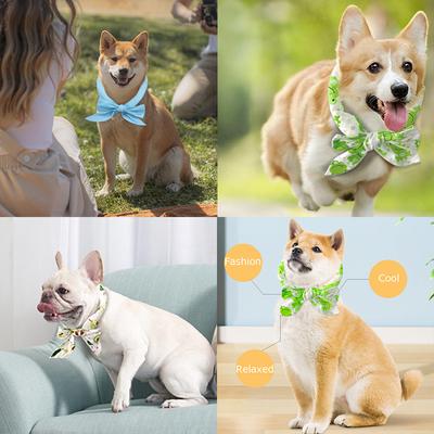 1PC Adjustable Cool Ice Towel Pet Cooling Ice Scarf Heatstroke Dogs Cats Ice Collar Cat Collar Bib