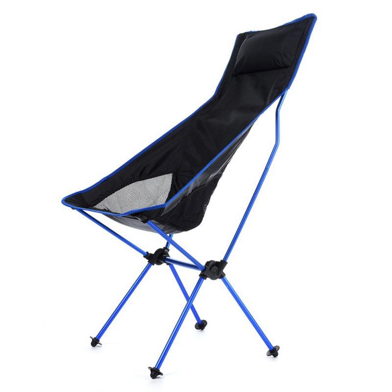New Fishing BBQ Hiking Chair Foldable Outdoor Collapsible Camping Chair Portable Folding for Beach Picnic Seat Folding Chair