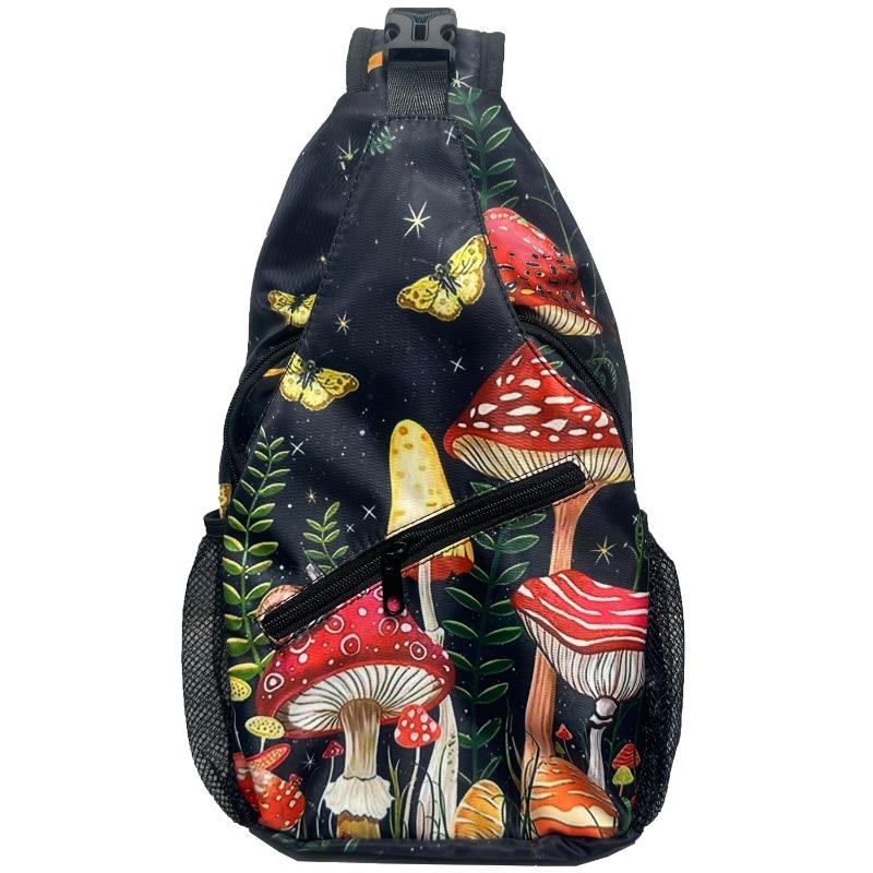 

Футбольная нагрудная сумка для баскетбола, футбола, бейсбола, спорта, гриба, хризантемы, для мальчиков и девочек, для взрослых, сумка-мессенджер через плечо