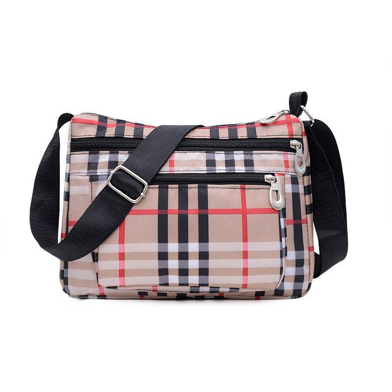 Summer Outdoor Women's Bag Single Shoulder Mommy Bag Large Capacity Wear Resistant Cloth Bag Waterproof Shoulder Bag