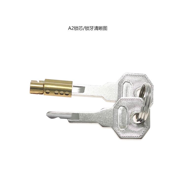 Chastity Lock Penis Bird Cage Chastity Device Accessories Lock Cylinder Lock Brass Lock Cylinder One Piece Adult