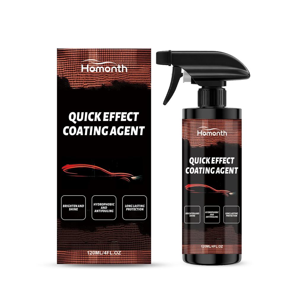HOMONTH Car Coating Spray Paint Care Maintenance Gloss Renewal Anti-Dirt Convenient Care for Auto Surfaces