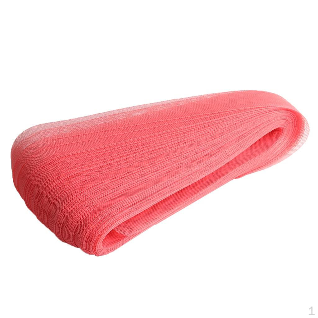 Crinoline Stiffening Tape Net Strap Decorative for Gift Wrapping Table Window And Chair