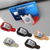 Car Glasses Clip Microfiber Car Glasses Frame Car Visor Storage Box For Volkswagen Passat B5 B6 B7 T4 T5 Golf 4 5 6 Tiguan Jetta
