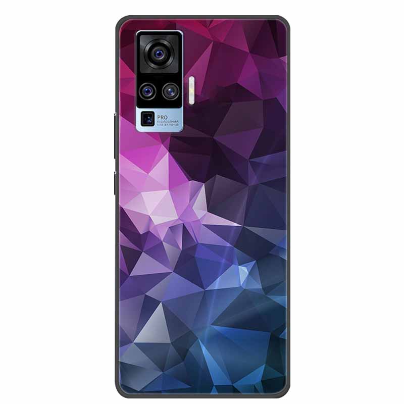 Für Vivo X50 Pro Hülle Cartoon TPU Weiches Silikon Handyhüllen für Vivo X50 Pro Plus Pro+ Abdeckung für Vivo X50 5G V2001A Süße Coque