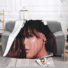Music Singer Ayliva Blankets Soft Warm Flannel Throw Blanket Cover for Bed Living room Picnic Travel Home Couch