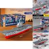 Childrens Building Block Set Featuring Naval Ships For Young Boys And Enthusiasts